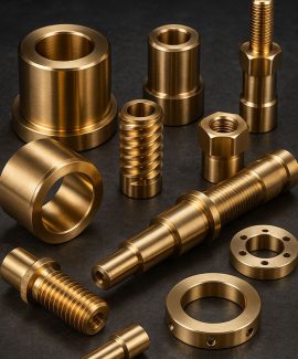 BRASS-CNC-components
